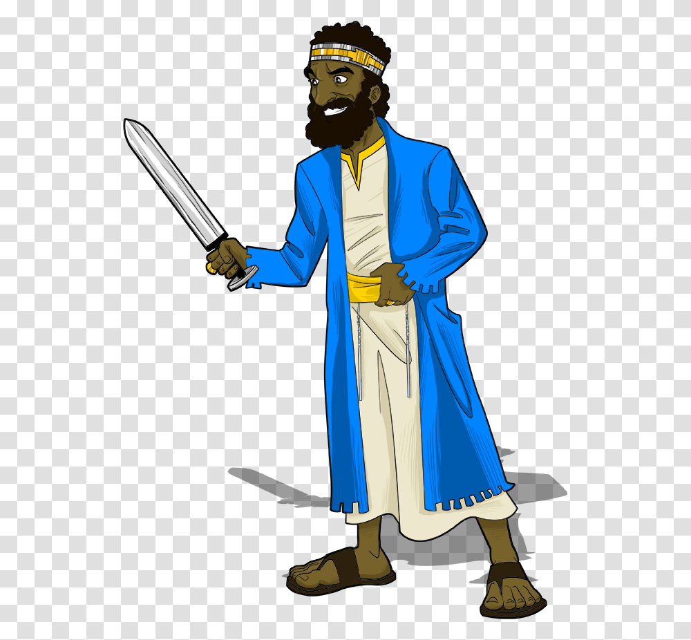King Saul Bible Characters, Person, Duel, Costume Transparent Png