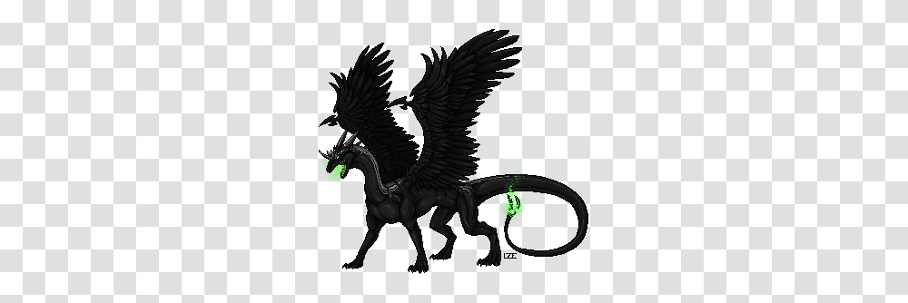 King Sephiroth Pernese Dragon Pixel, Animal, Bird Transparent Png