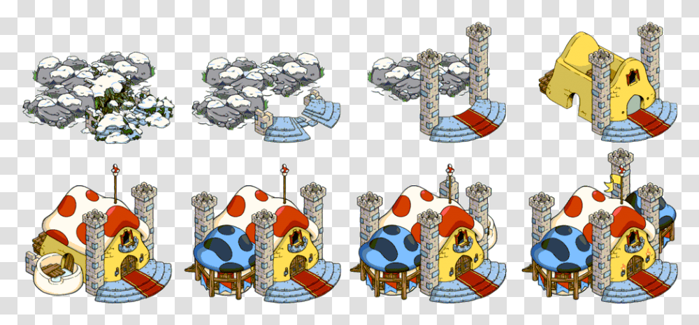 King Smurf By Peyo Smurfs Village Castle Level, Accessories, Jewelry, Collage, Advertisement Transparent Png