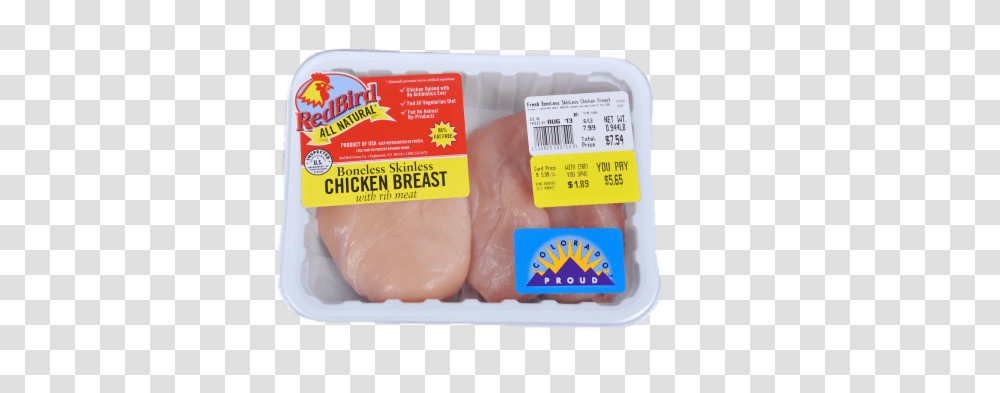 King Soopers Red Bird Chicken Breasts Boneless & Skinless 23 Per Pack 1 Pkg Veal, Food, Pork, Sliced, Ham Transparent Png