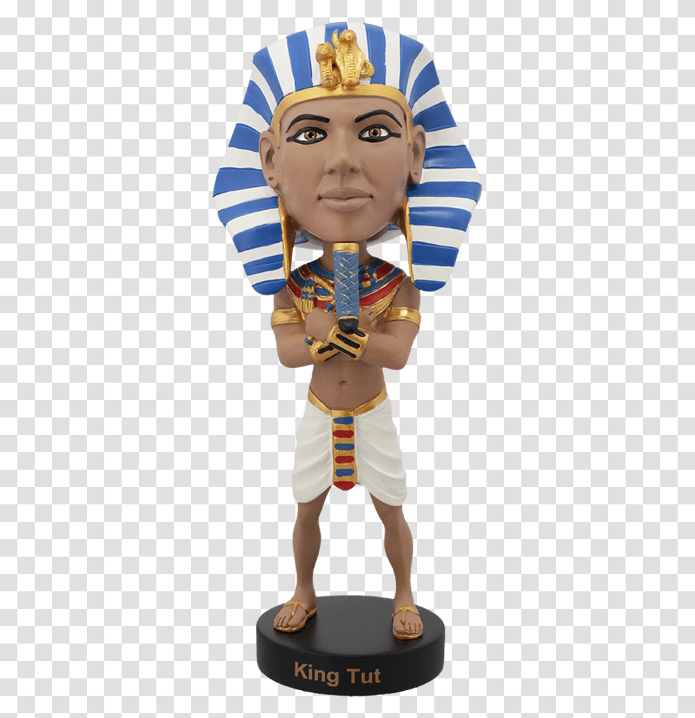 King Tut Bobblehead, Figurine, Toy, Person, Human Transparent Png