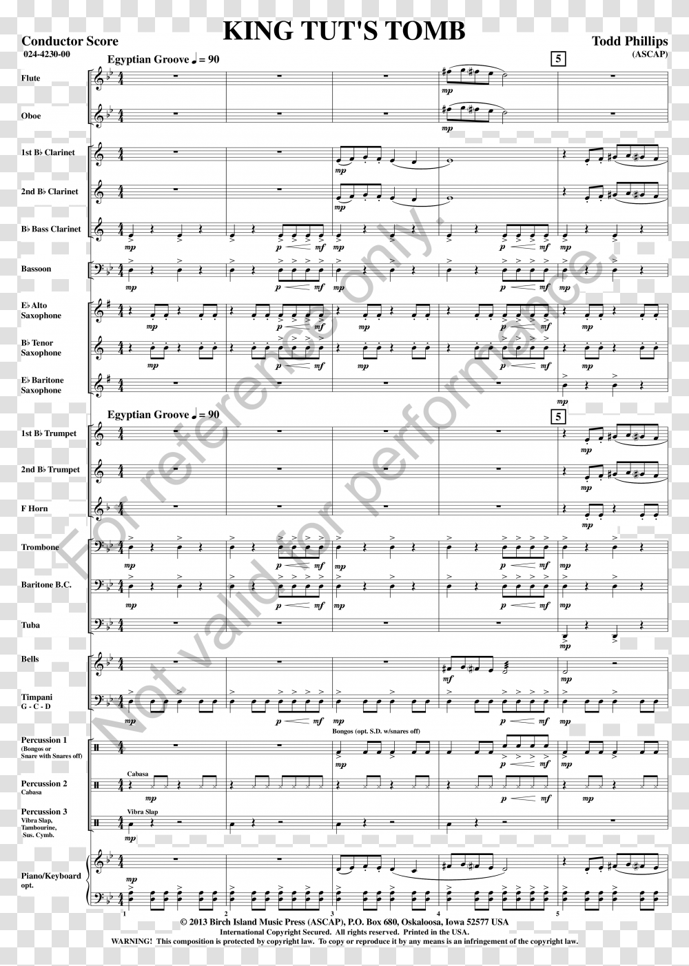 King Tut S Tomb Thumbnail King Tut S Tomb Thumbnail Sheet Music, Page, Document, Paper Transparent Png
