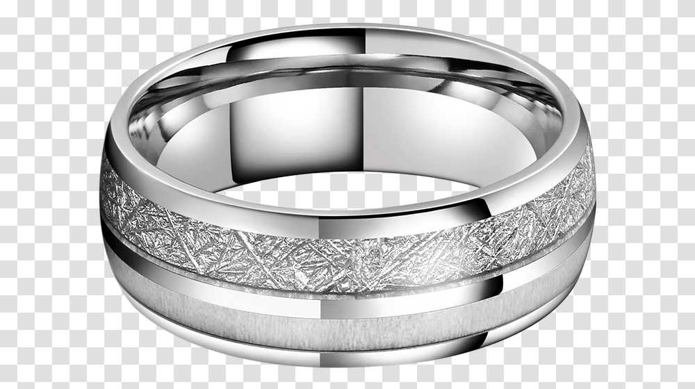 King Will Imitated Meteorite Bangle, Ring, Jewelry, Accessories, Accessory Transparent Png