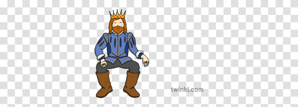 King With Crown Illustration Twinkl Fictional Character, Clothing, Person, Costume, Outdoors Transparent Png