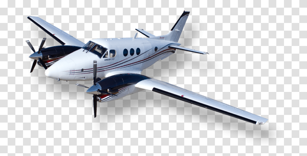 Kingair Model Aircraft, Airplane, Vehicle, Transportation, Jet Transparent Png