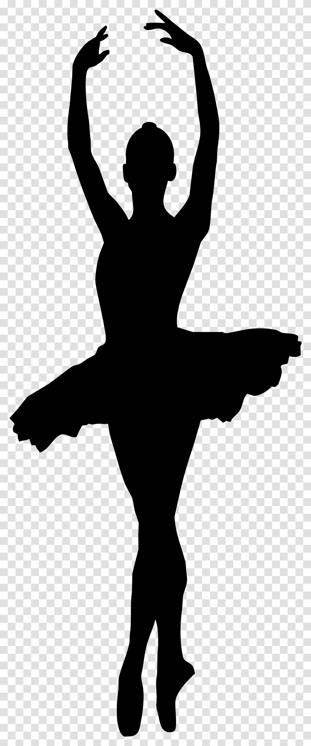 Kingaroy Silhouette Drawdy Dance School Ballet Dancer Ballerina Silhouette, Gray, World Of Warcraft Transparent Png