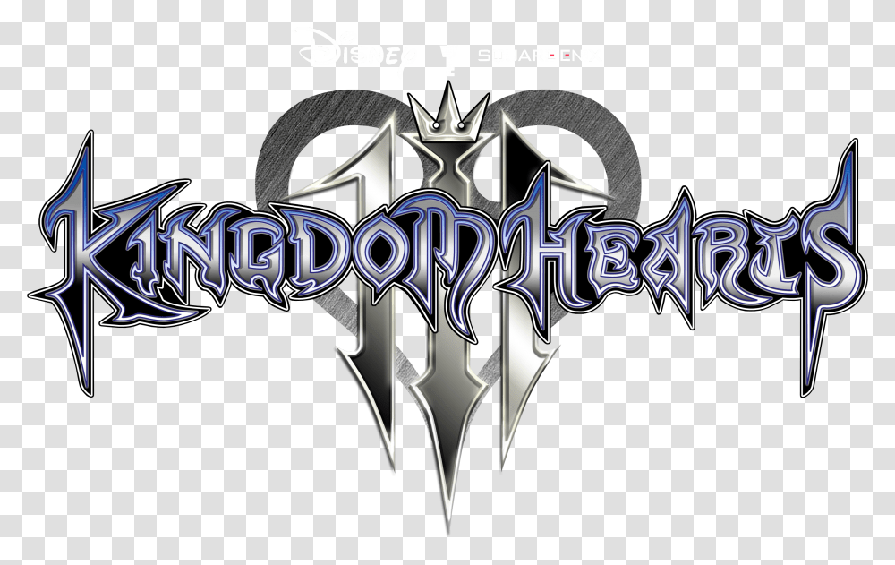 Kingdom Heart 3 Logo, Emblem, Weapon, Weaponry Transparent Png