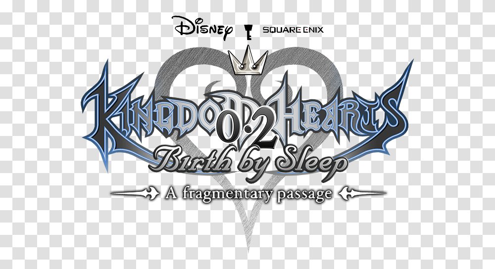 Kingdom Hearts 0 Kingdom Hearts Birth By Sleep A Fragmentary Passage, Symbol, Text, Emblem, Weapon Transparent Png