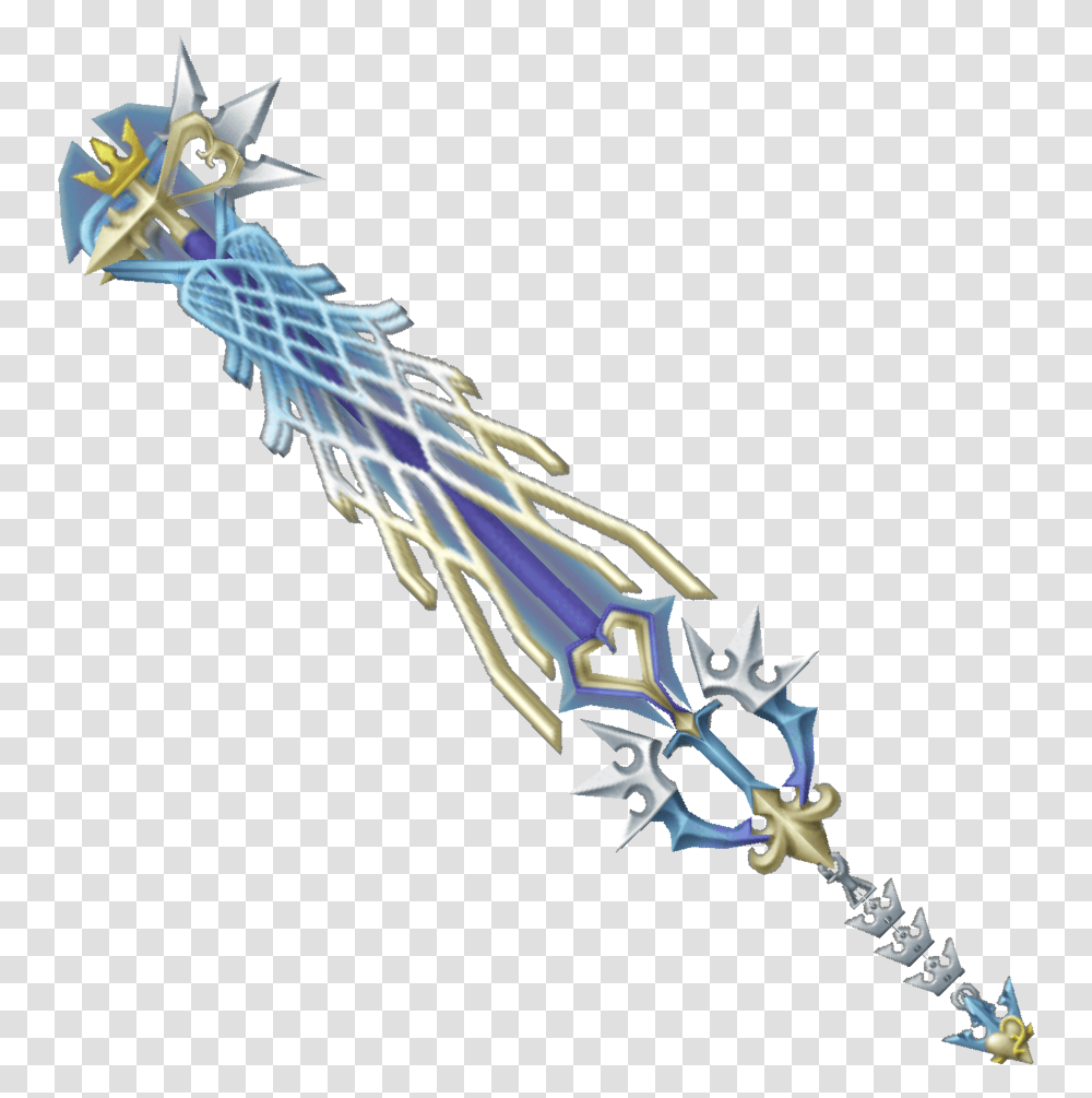 Kingdom Hearts 2 Synthesising Ultima Keyblade Kingdom Hearts 2, Weapon, Weaponry, Spear, Emblem Transparent Png