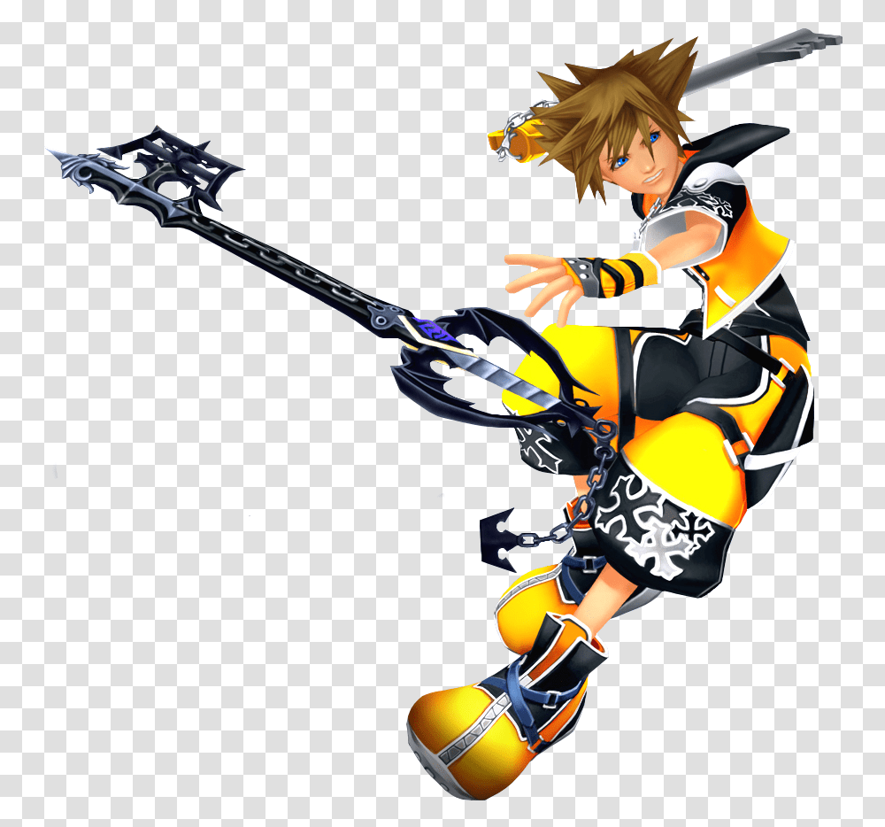 Kingdom Hearts 2 Valor Form Sora, Person, Human, People, Bow Transparent Png