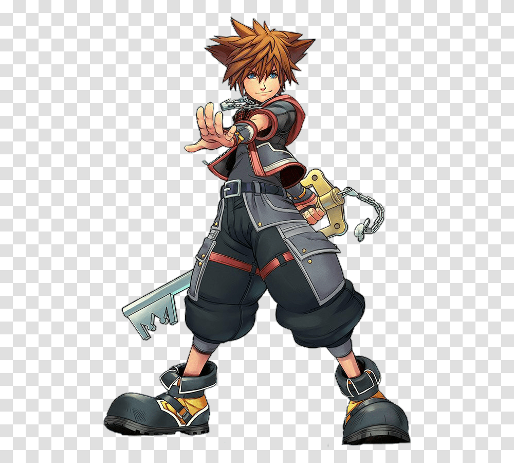 Kingdom Hearts 3 Sora Render Image Sora Kingdom Hearts, Ninja, Person, Human, Samurai Transparent Png