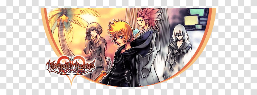 Kingdom Hearts 3582 Days Kh 358 2 Days, Person, Comics, Book, Manga Transparent Png
