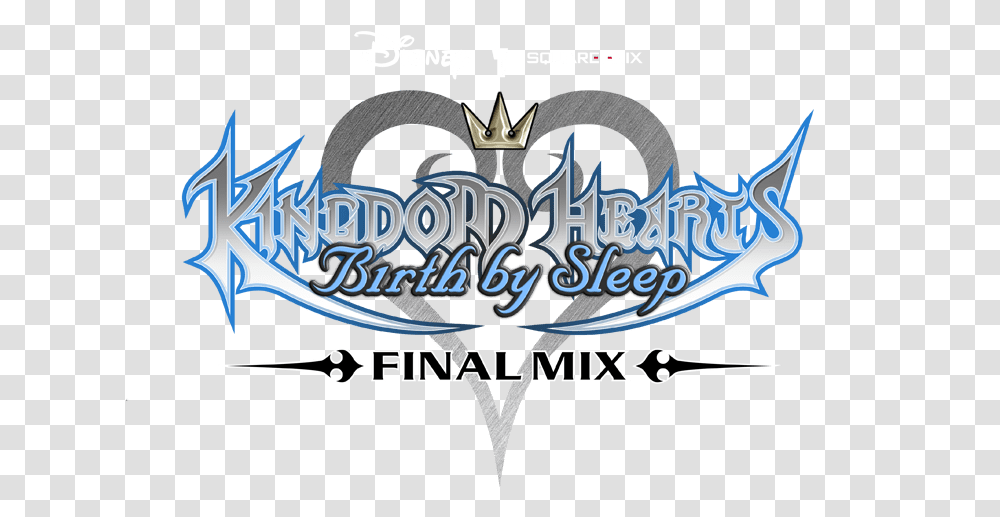 Kingdom Hearts Birth By Sleep Final Mix Kingdom Hearts Birth By Sleep Final Mix Logo, Trademark, Emblem Transparent Png