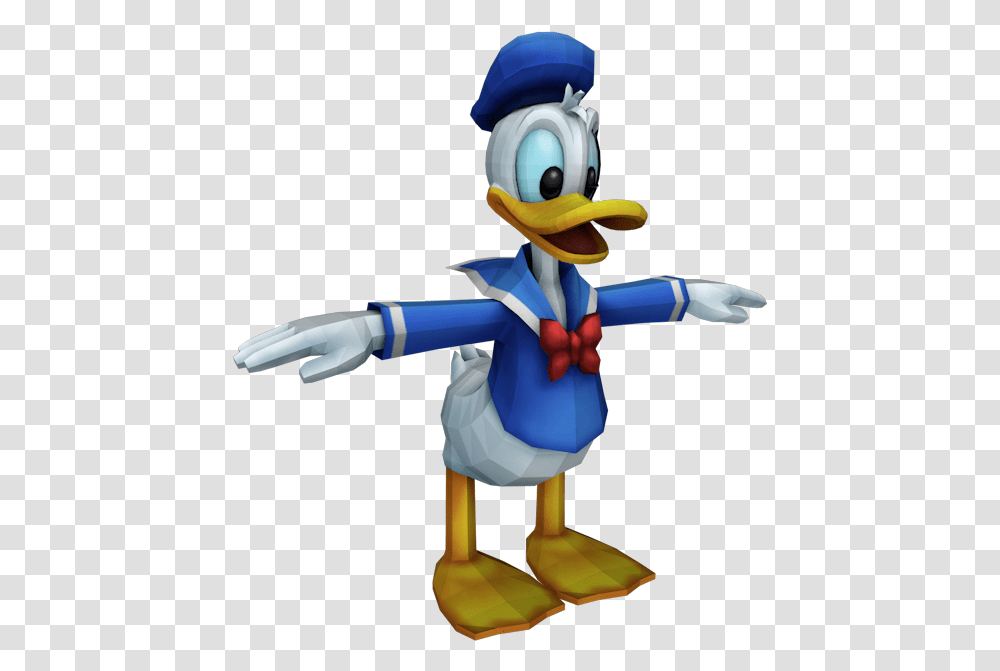 Kingdom Hearts Clipart Donald Duck Donald Duck Kingdom Hearts Model, Toy, Mascot, Apparel Transparent Png