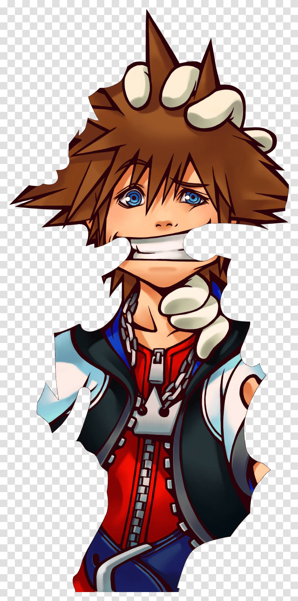 Kingdom Hearts, Comics, Book, Manga, Person Transparent Png