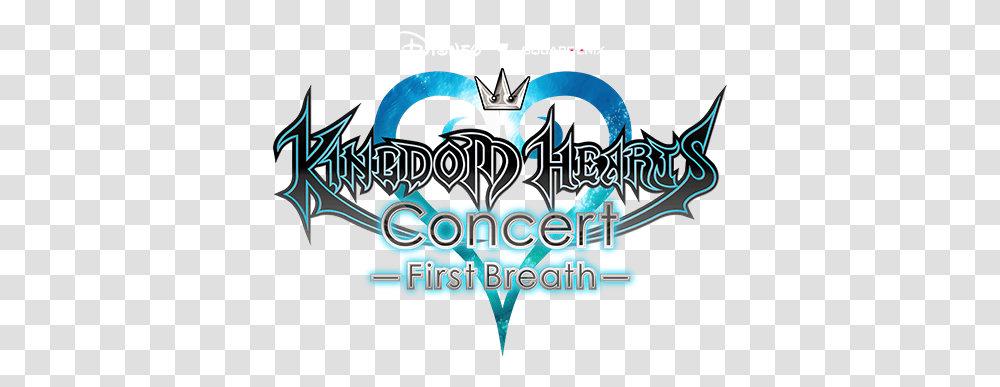 Kingdom Hearts Concert First Breath Kingdom Hearts Wiki Kingdom Hearts Kh Logos, Text, Alphabet, Symbol, Trademark Transparent Png