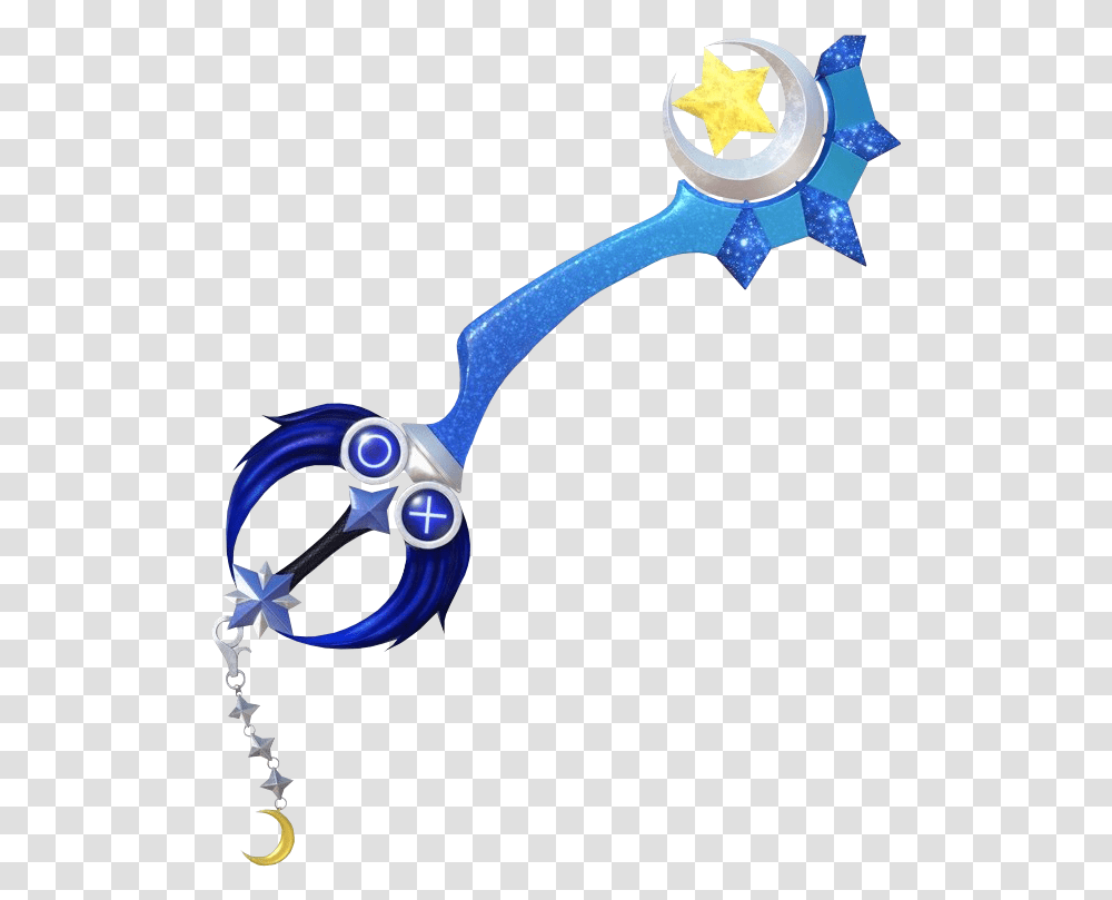 Kingdom Hearts Crown Kingdom Hearts Midnight Blue Keyblade, Weapon, Weaponry, Scissors, Shears Transparent Png