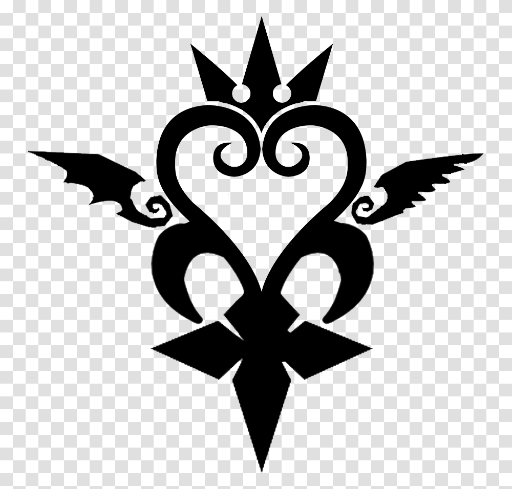 Kingdom Hearts Crown Kingdomhearts Kingdom Hearts Heart, Star Symbol, Emblem, Stencil Transparent Png