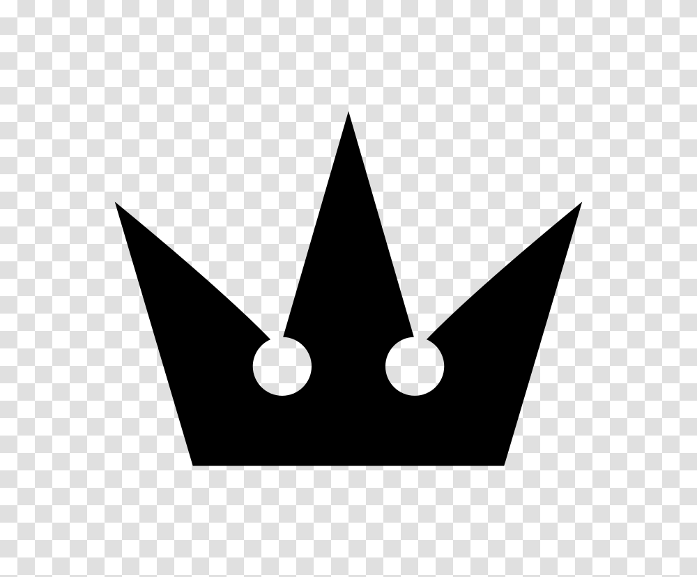 Kingdom Hearts Crown Symbol, Gray, World Of Warcraft Transparent Png