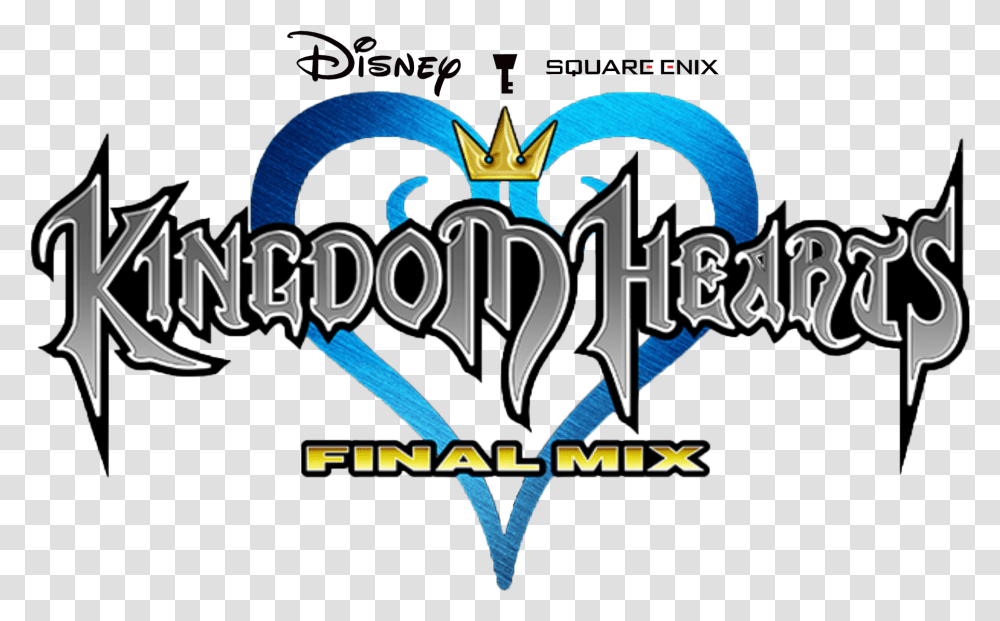Kingdom Hearts Final Mix Kingdom Hearts Final Mix Logo, Symbol, Text, Emblem Transparent Png