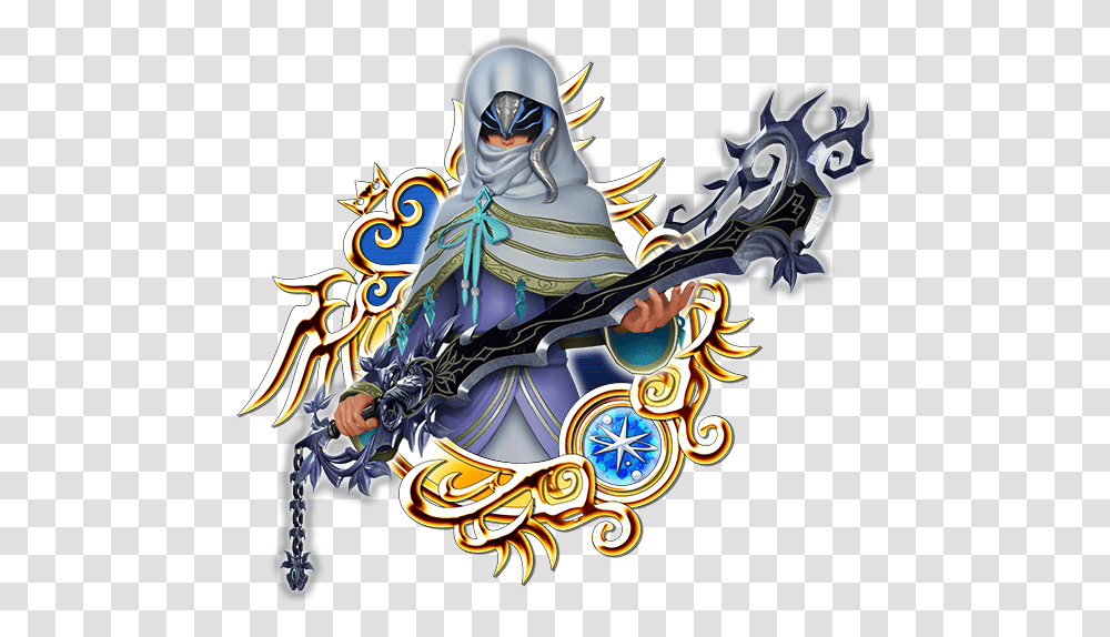 Kingdom Hearts Foretellers Kh Xion, Graphics, Helmet, Pattern, Weapon Transparent Png