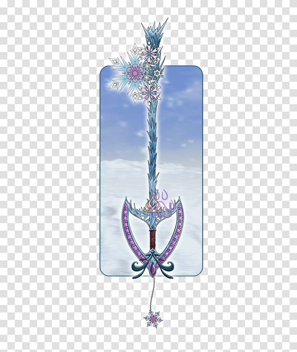 Kingdom Hearts Frozen Keyblade, Weapon, Weaponry, Sword, City Transparent Png