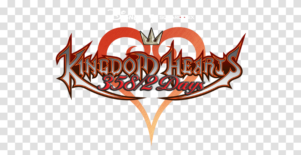 Kingdom Hearts Hd 1 Logo Kingdom Hearts 358 2 Days Logo, Symbol, Text, Alphabet, Emblem Transparent Png