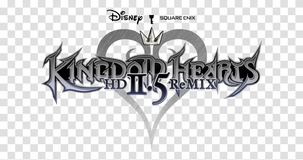 Kingdom Hearts Hd 2 Kingdom Hearts Hd Remix Logo, Symbol, Trademark, Emblem, Weapon Transparent Png