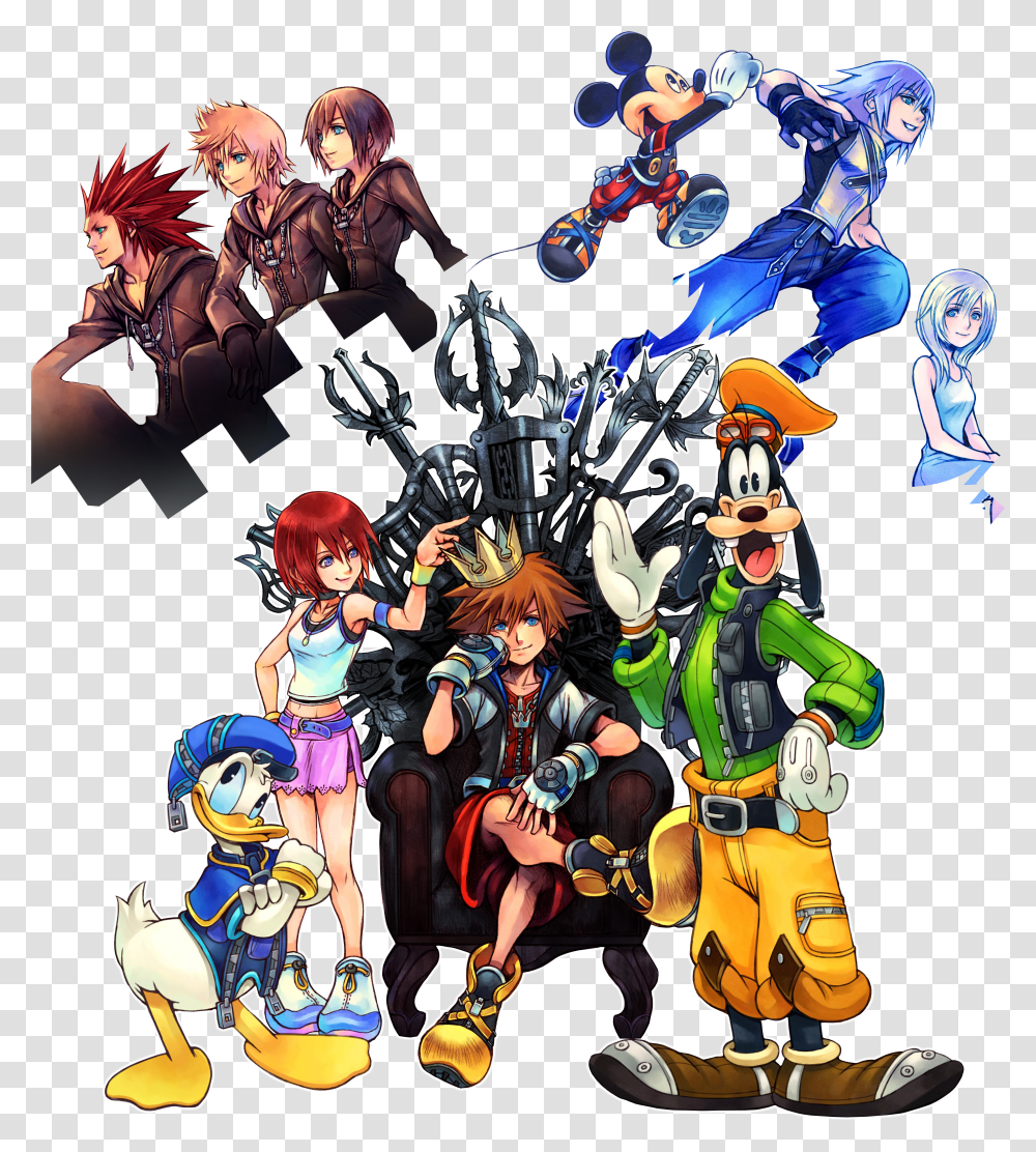 Kingdom Hearts Hd Artwork Final Mix Logo Transparent Png