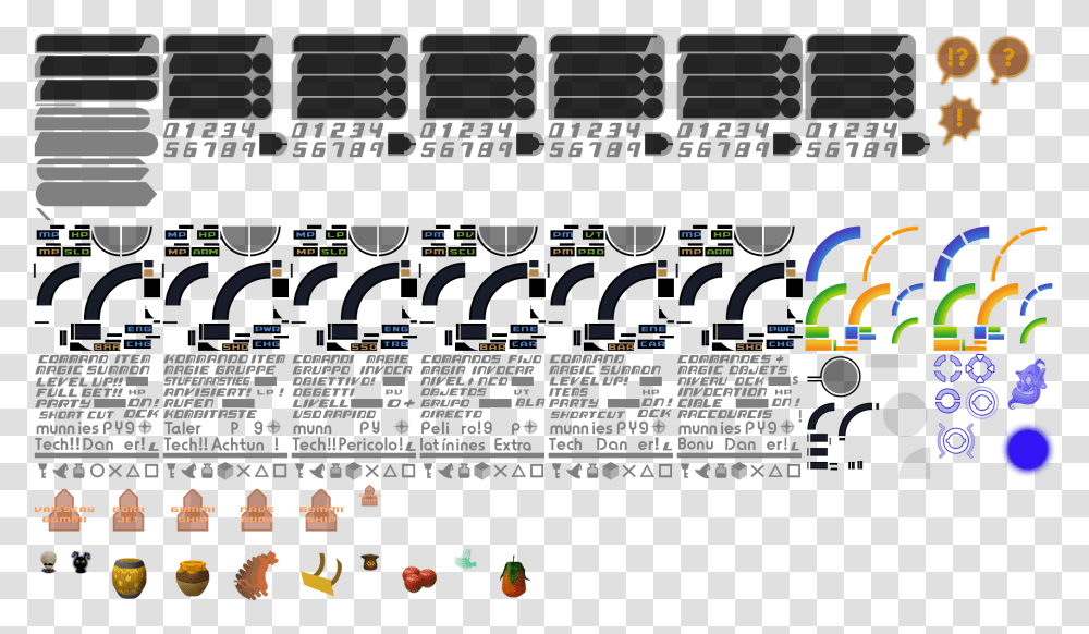 Kingdom Hearts Hud, Electronics, Scoreboard, Computer Transparent Png