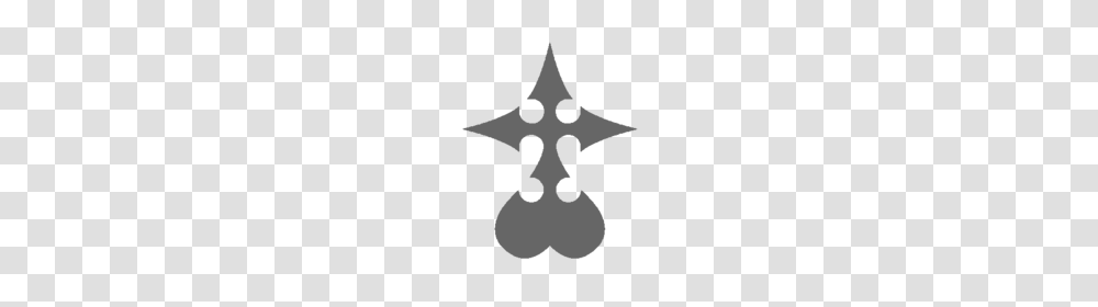 Kingdom Hearts Ii, Star Symbol, Stencil, Silhouette Transparent Png