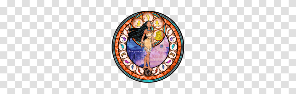 Kingdom Hearts Iii Clipart, Stained Glass, Person, Human, Painting Transparent Png