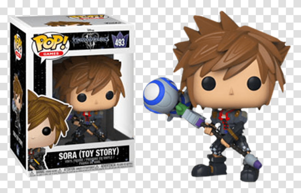 Kingdom Hearts Iii Sora Kingdom Hearts 3 Funko, Toy, Robot Transparent Png