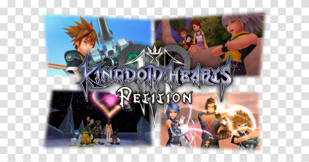 Kingdom Hearts Localization Petition Disneycentralde Kingdom Hearts 3, Person, Human, Advertisement, Poster Transparent Png