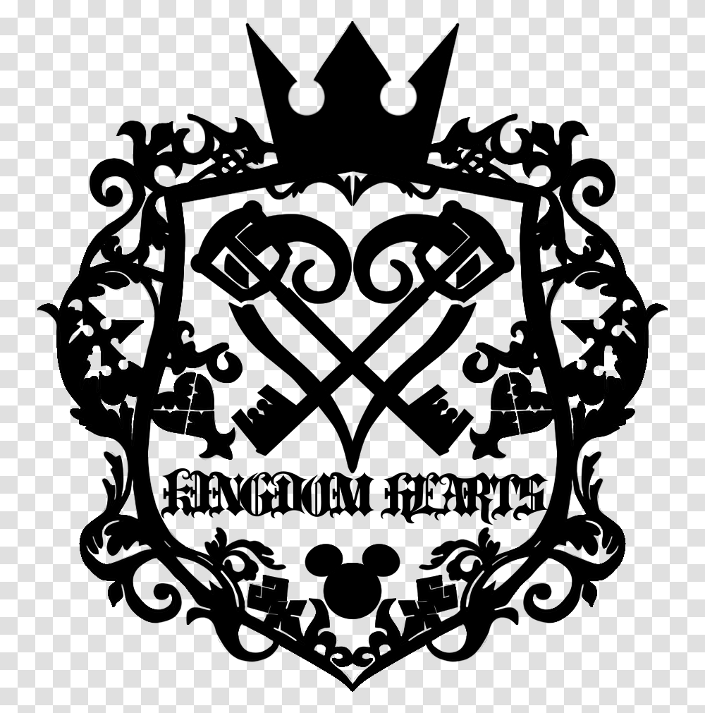 Kingdom Hearts Logo Transparent Png