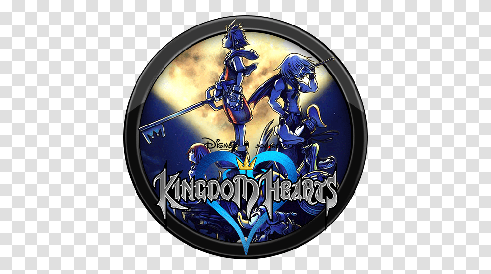 Kingdom Hearts Lutris Kingdom Hearts 1 Cover, Dvd, Disk, Graphics, Crowd Transparent Png