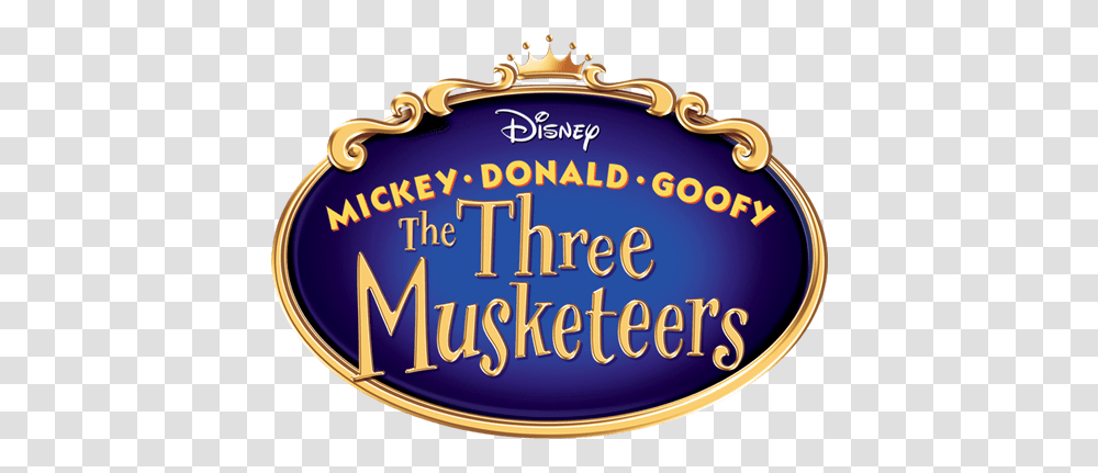 Kingdom Hearts Mickey Donald Goofy The Three, Label, Text, Birthday Cake, Dessert Transparent Png