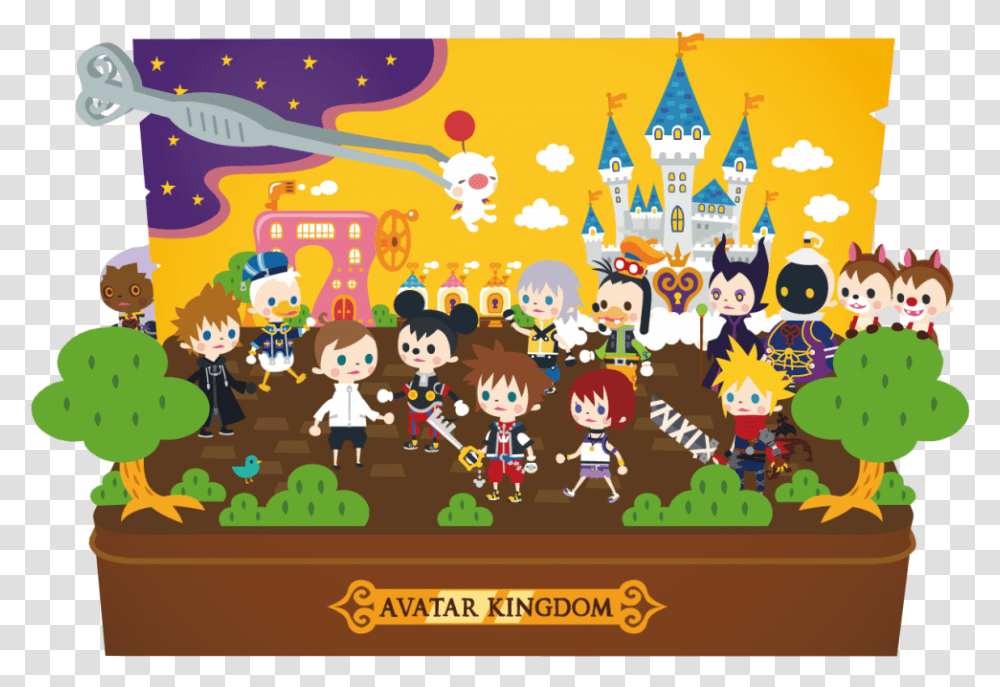 Kingdom Hearts Mobile, Game, Jigsaw Puzzle, Angry Birds Transparent Png