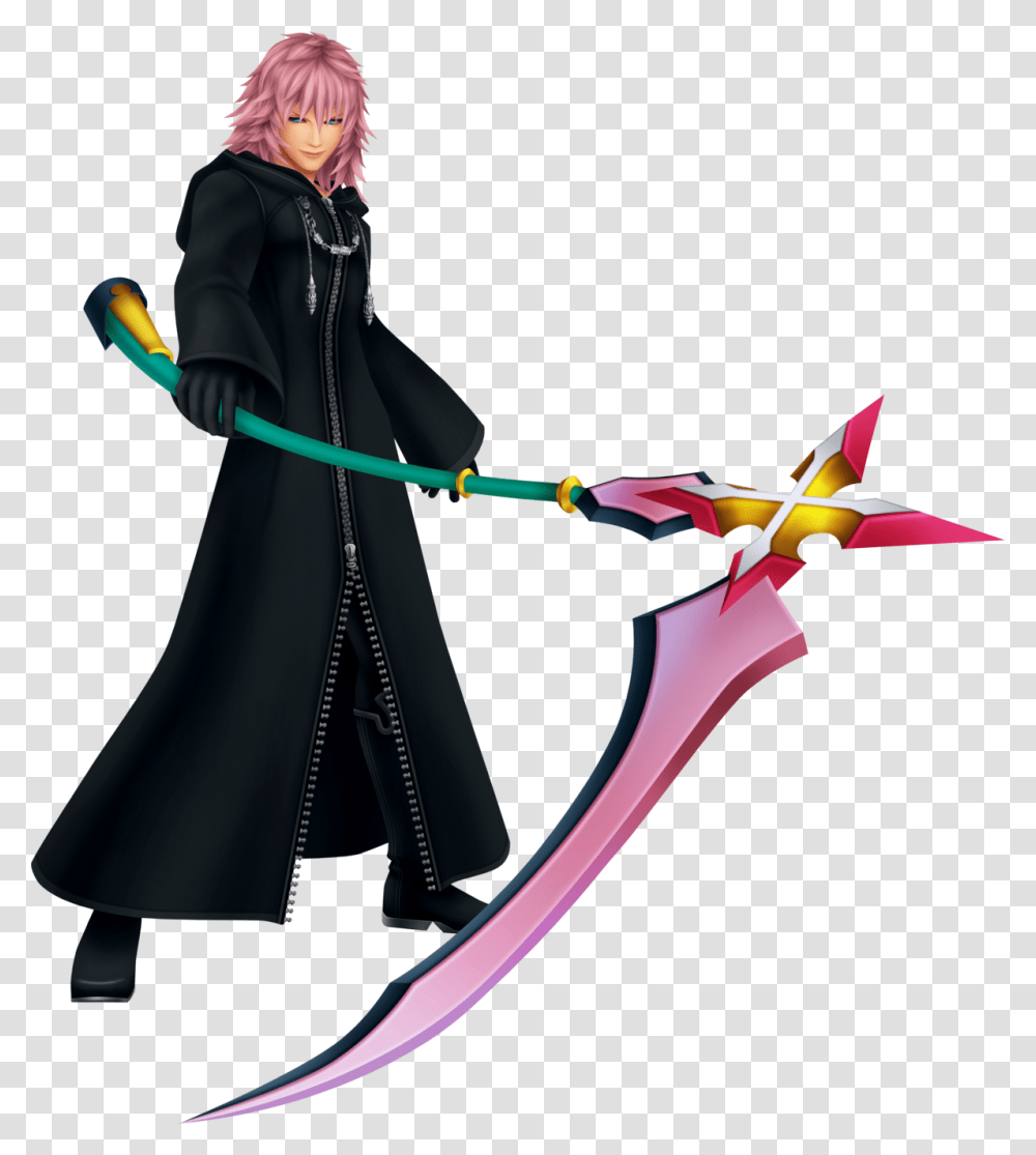 Kingdom Hearts Organization 13 Marluxia, Person, Human, Costume, Bow Transparent Png