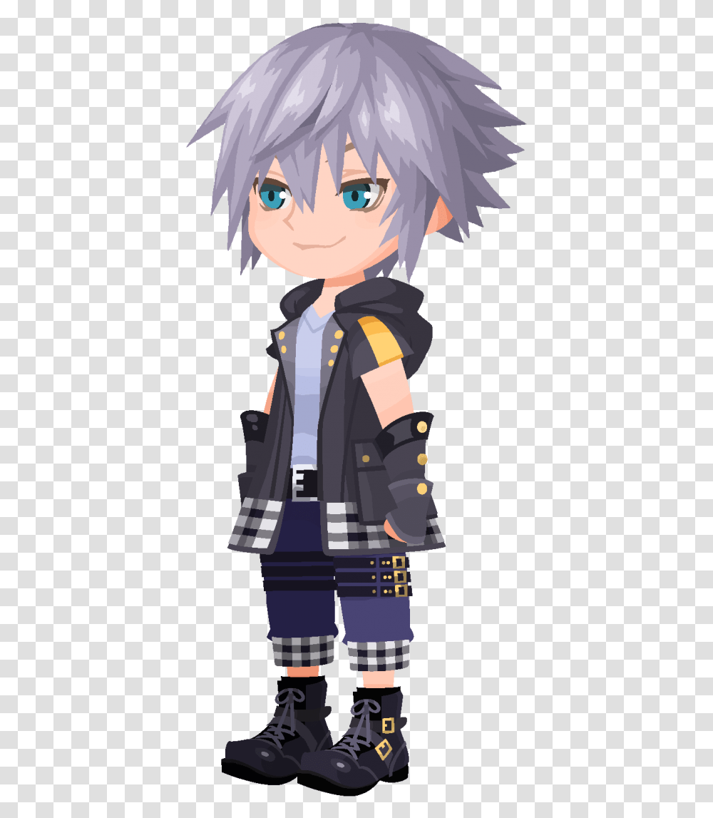 Kingdom Hearts Riku, Person, Coat, Female Transparent Png