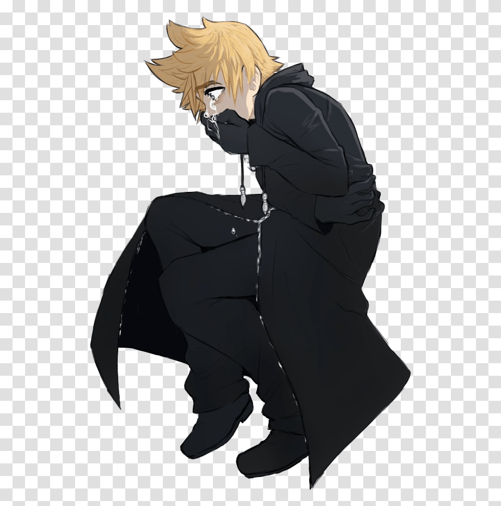 Kingdom Hearts Roxas File Kingdom Hearts Roxas Fanart, Clothing, Sleeve, Long Sleeve, Person Transparent Png