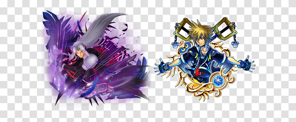 Kingdom Hearts Sora Art Sephiroth, Graphics, Helmet, Pattern, Animal Transparent Png