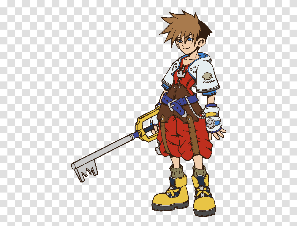 Kingdom Hearts Sora Images Concept Art Kingdom Hearts, Person, Human, Samurai, Pirate Transparent Png