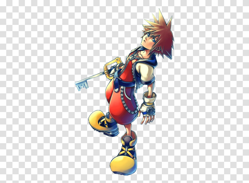 Kingdom Hearts Sora Kingdom Hearts Chain Of Memories, Toy, Comics, Book, Manga Transparent Png