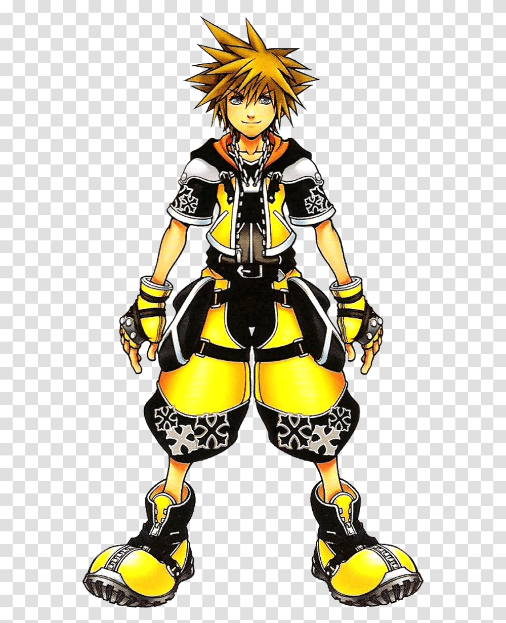 Kingdom Hearts Sora Master Form, Person, Human, Fireman, Costume Transparent Png