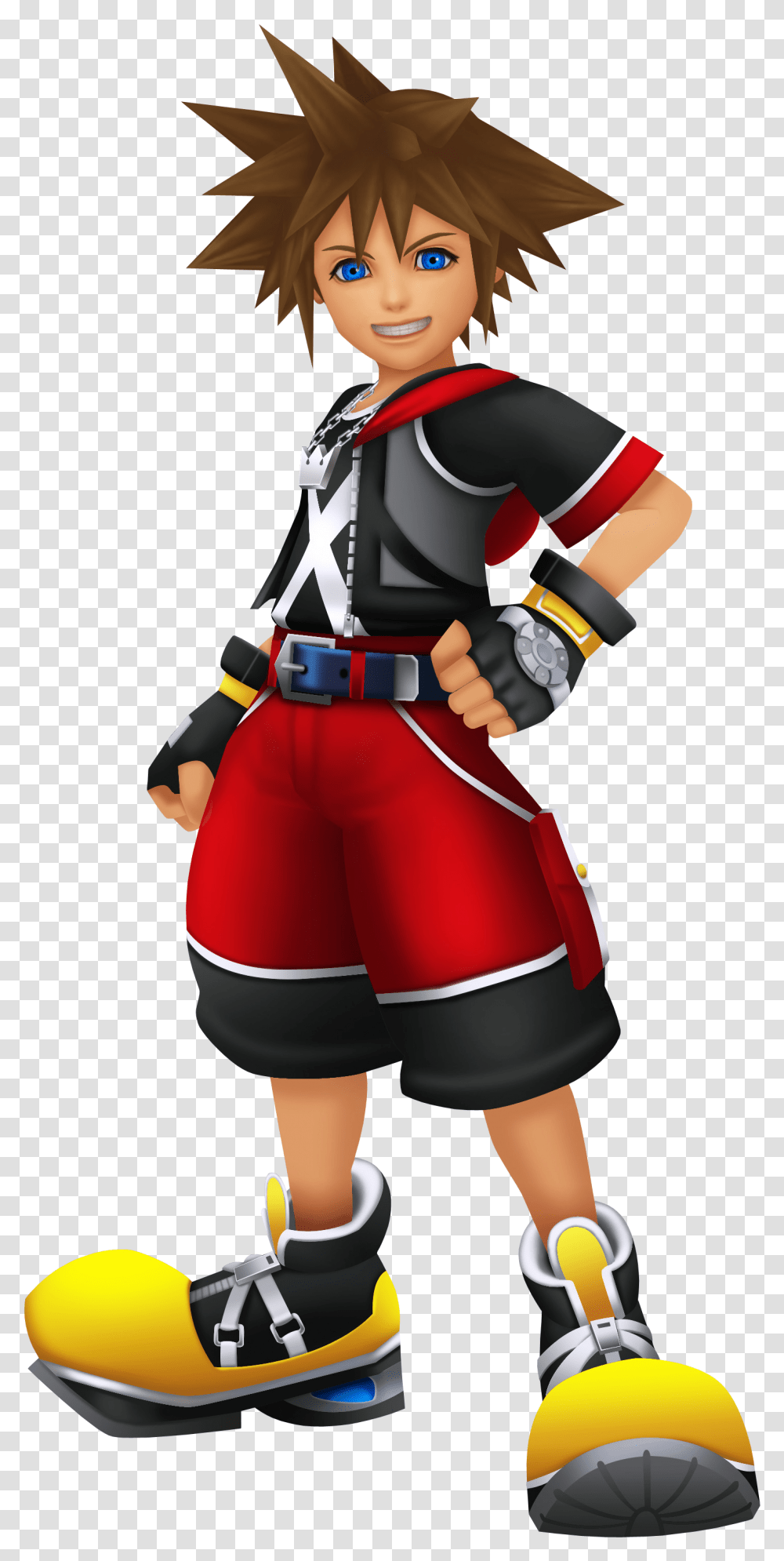 Kingdom Hearts Sora, Person, Human, Fireman, Costume Transparent Png