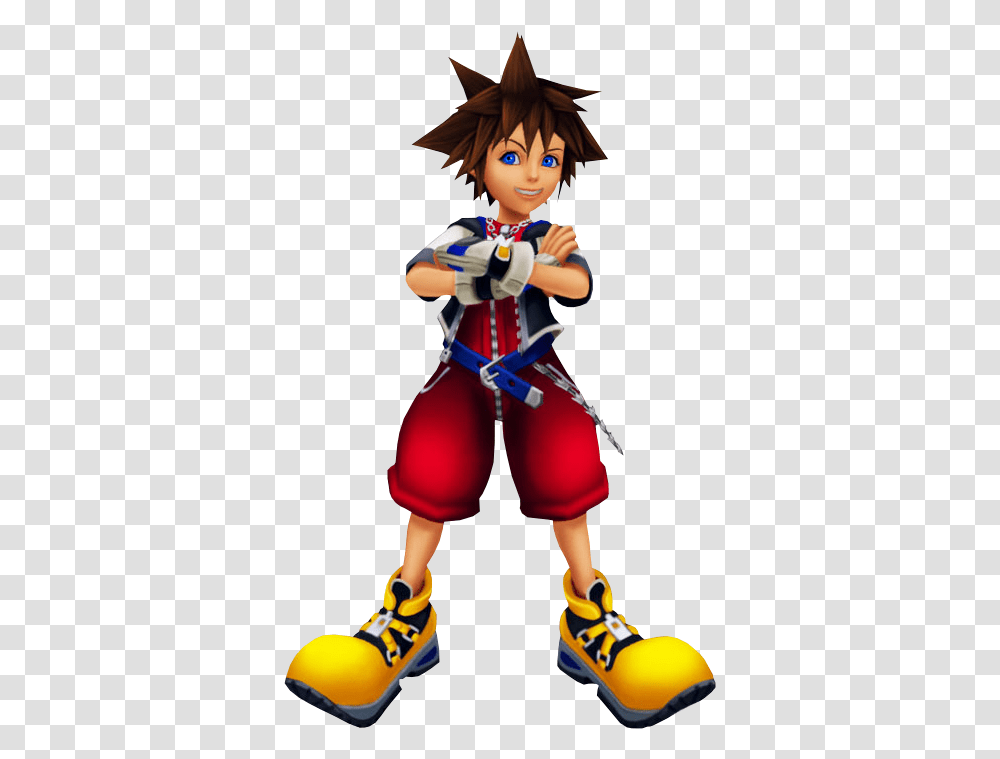 Kingdom Hearts Sora & Clipart Free Download Kingdom Hearts 2002 Sora, Toy, Doll, Person, Human Transparent Png