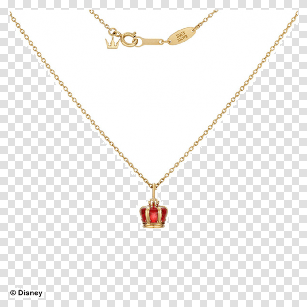Kingdom Hearts Square Enix Silver Necklace Gold Crown Necklace, Jewelry, Accessories, Accessory, Triangle Transparent Png