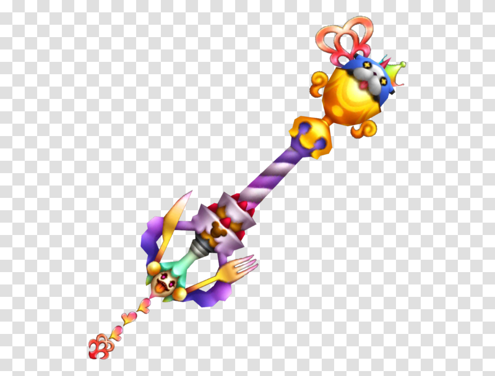 Kingdom Hearts Sweet Dreams Keyblade, Toy, Weapon, Weaponry Transparent Png