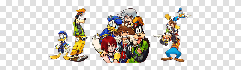 Kingdom Hearts Ultimania Gallery Kingdom Hearts Chain Of Memories Pooh Card, Person, Human, Manga, Comics Transparent Png